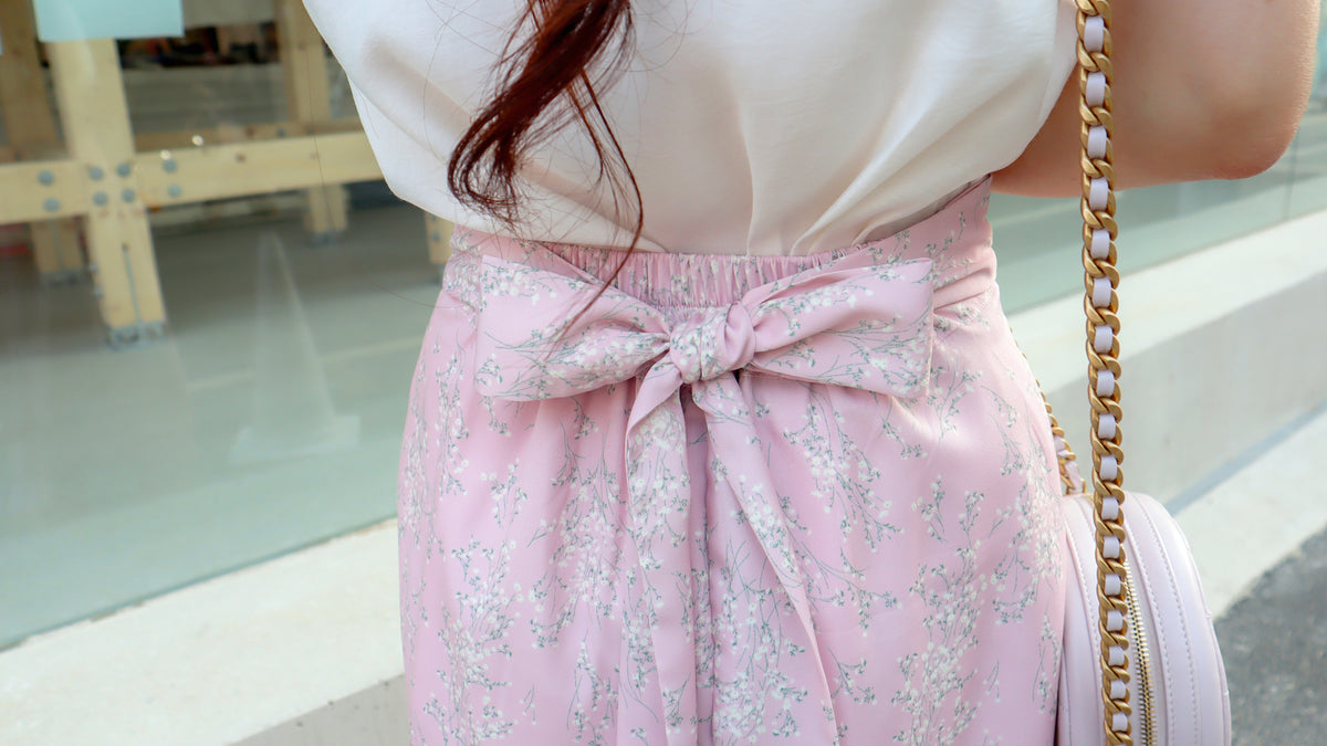< M A D E > White Blossom Mermaid Skirt
