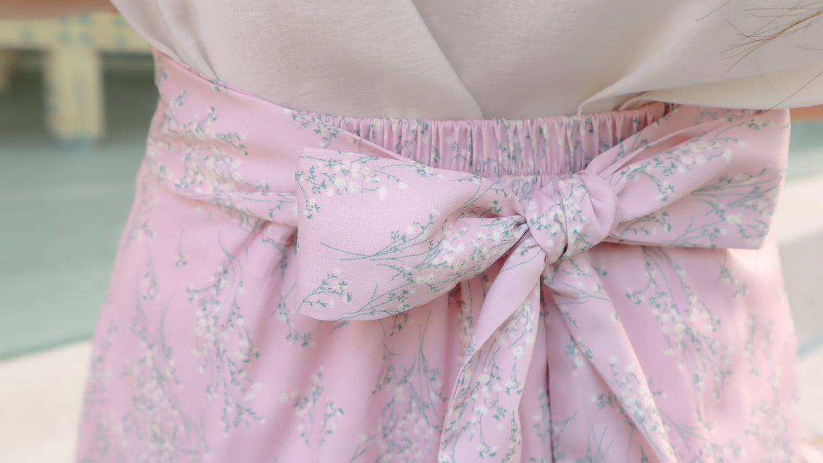 < M A D E > White Blossom Mermaid Skirt
