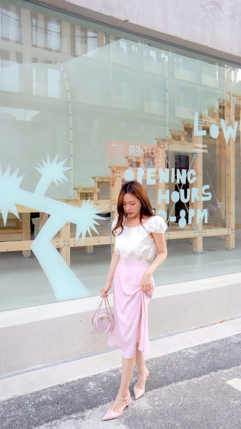 The Bleached Linen Blouse