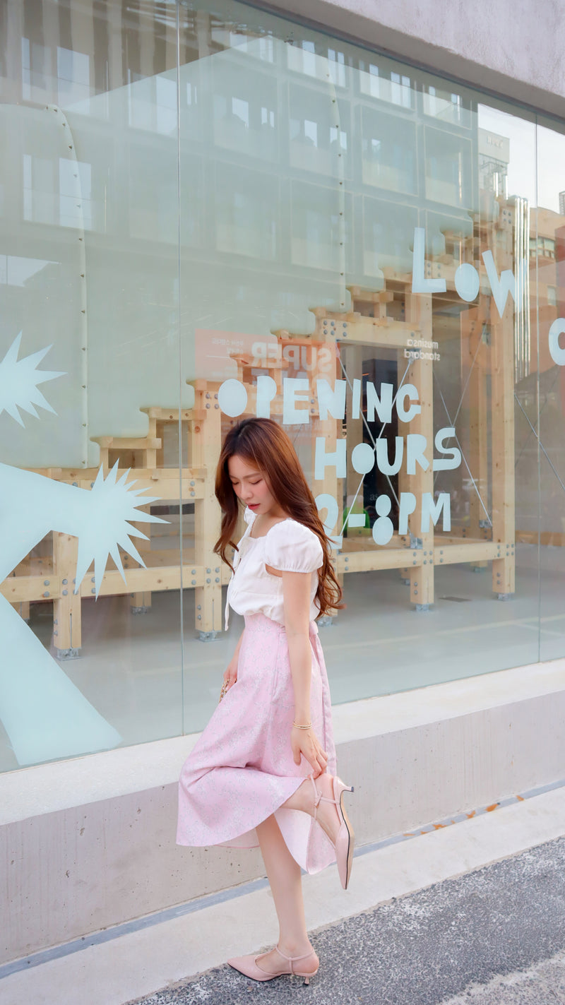 The Bleached Linen Blouse