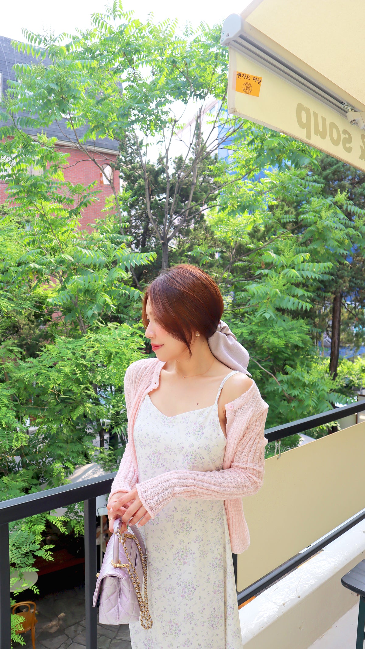 < M A D E > Frenchie Blossom Dress