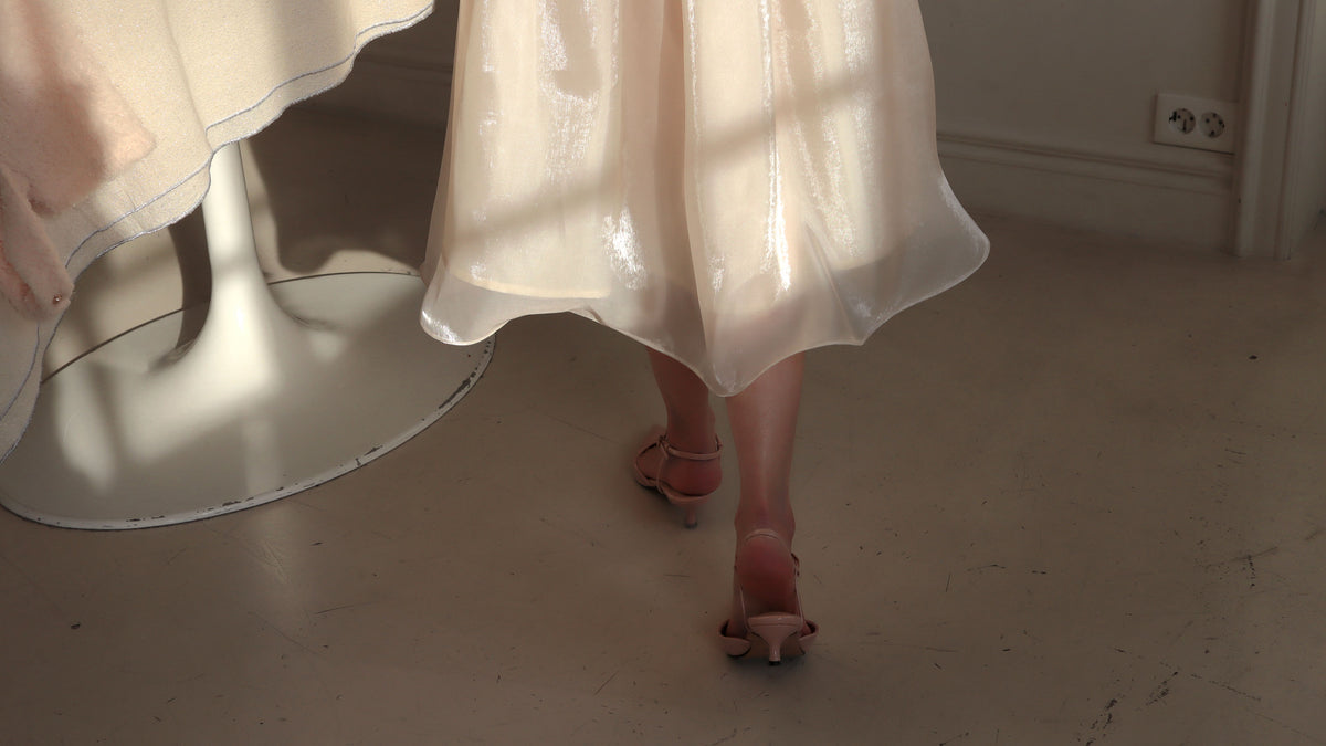 < M A D E > Goodnight Dear Pearly Skirt