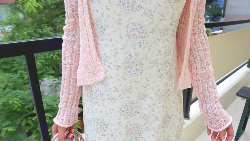 < M A D E > Frenchie Blossom Dress