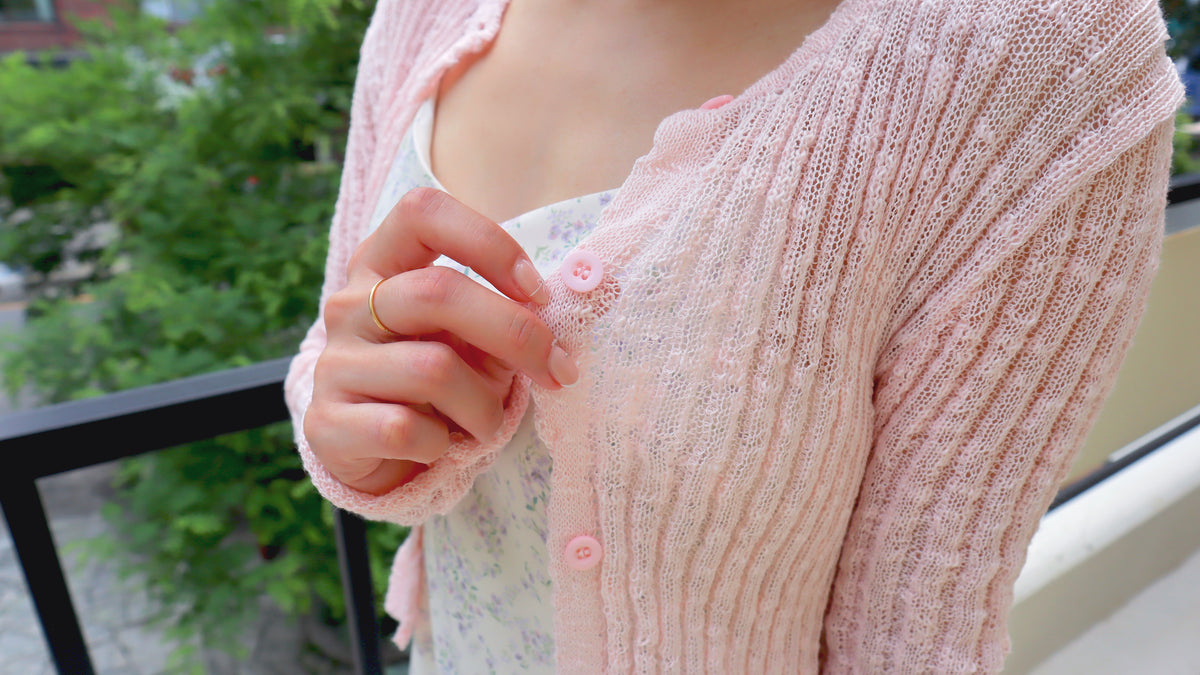 Cotton Breeze Knitted Cardigan