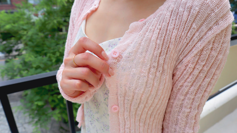 Cotton Breeze Knitted Cardigan