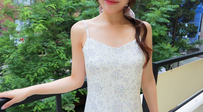 < M A D E > Frenchie Blossom Dress