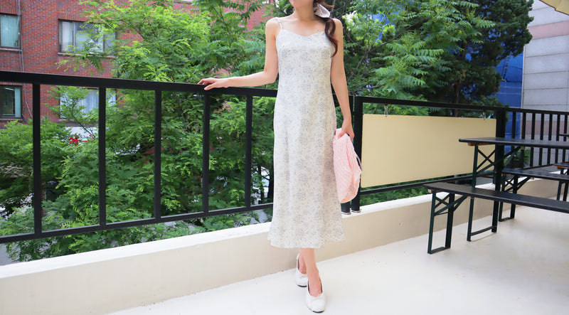 < M A D E > Frenchie Blossom Dress