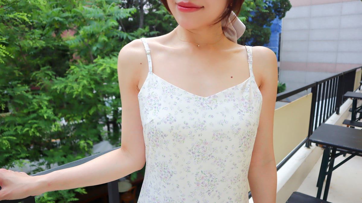 < M A D E > Frenchie Blossom Dress