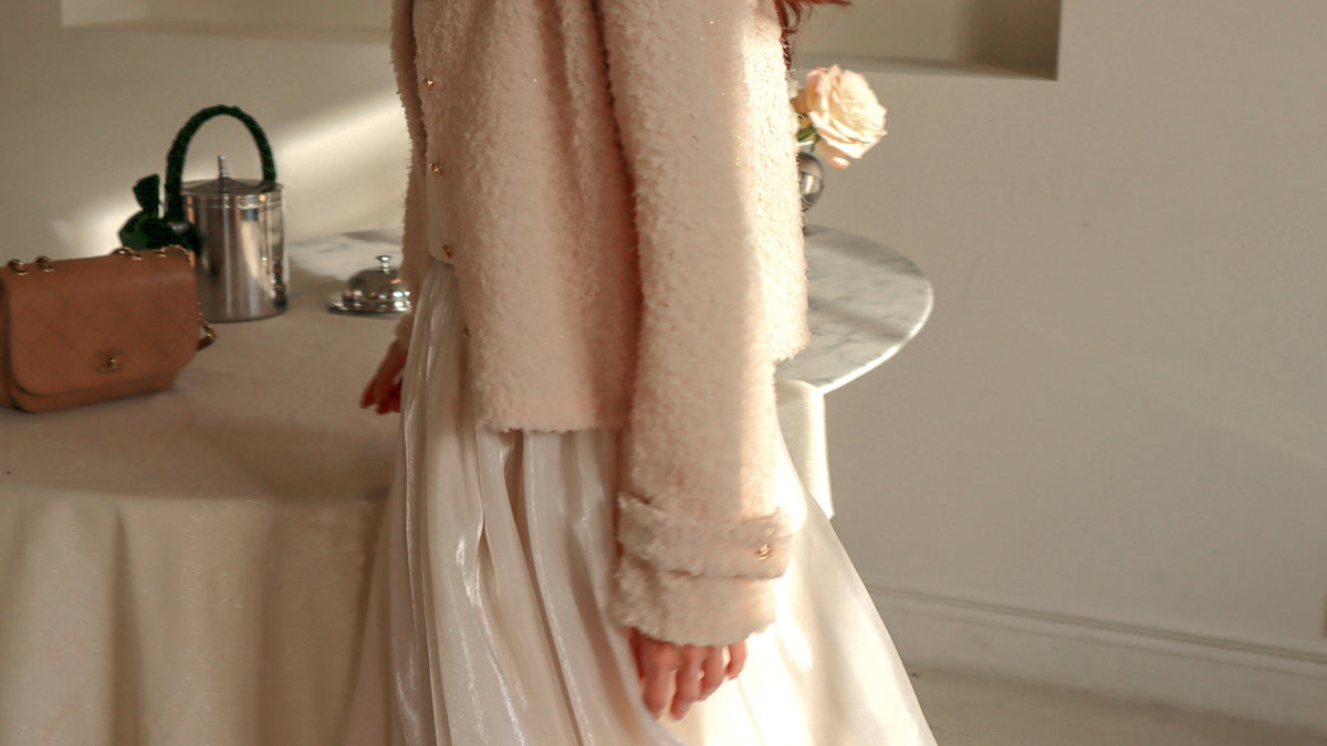 < M A D E > Goodnight Dear Pearly Skirt