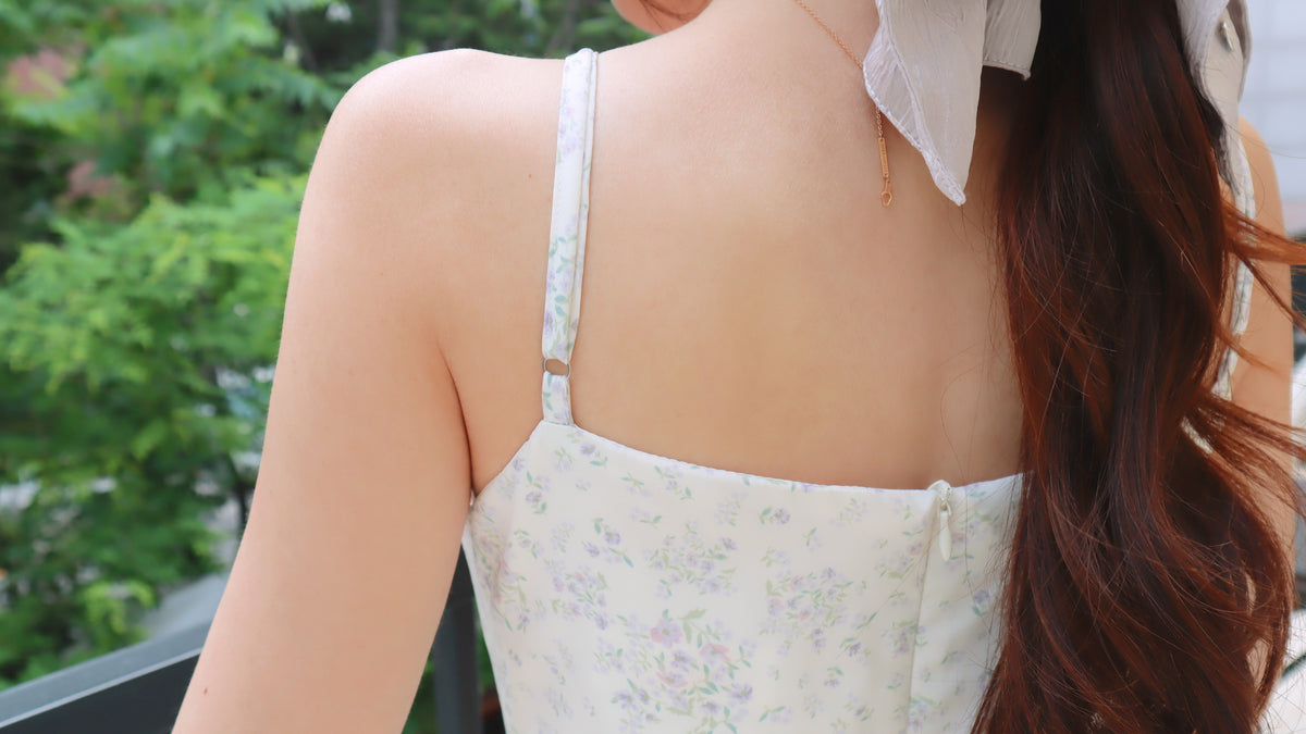 < M A D E > Frenchie Blossom Dress