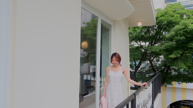 < M A D E > Frenchie Blossom Dress