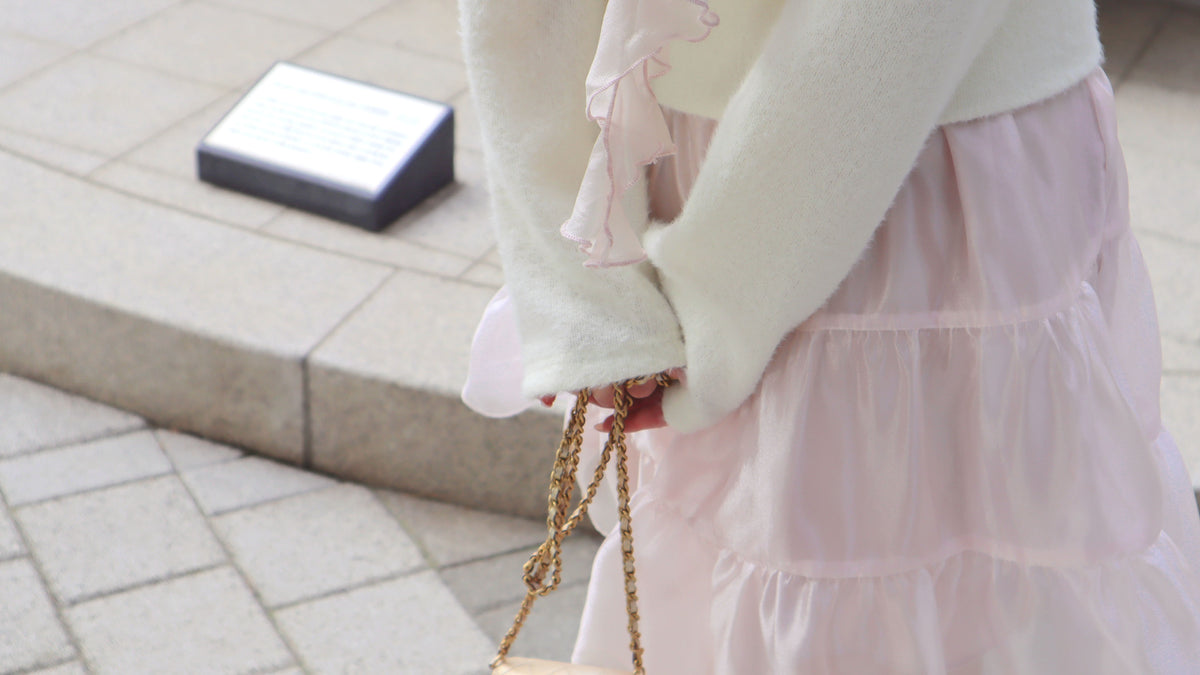 < M A D E > Ribbon Waves Marsh Top