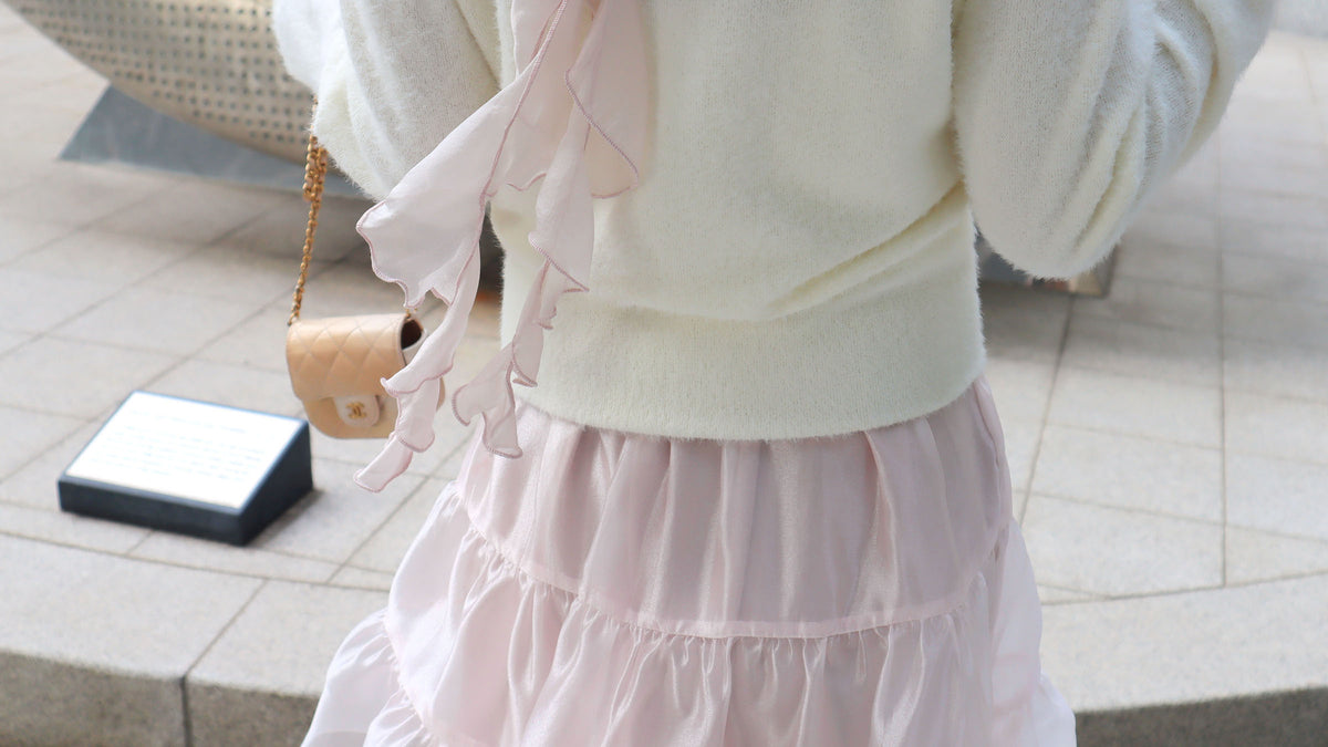 < M A D E > Ribbon Waves Marsh Top