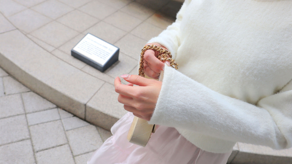 < M A D E > Ribbon Waves Marsh Top