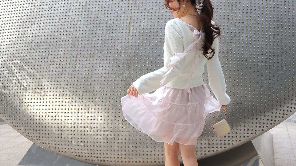 < M A D E > Ribbon Waves Marsh Top