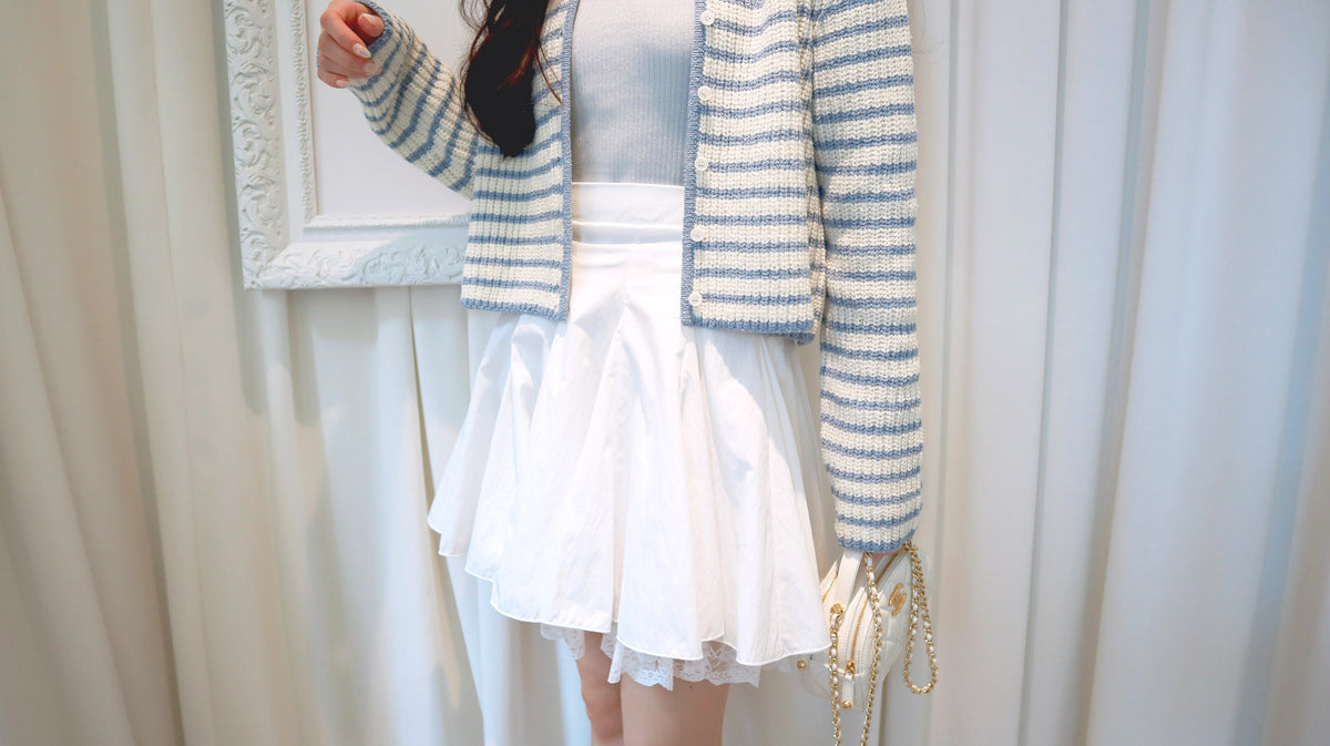 Bubble Foam Mini Skirt