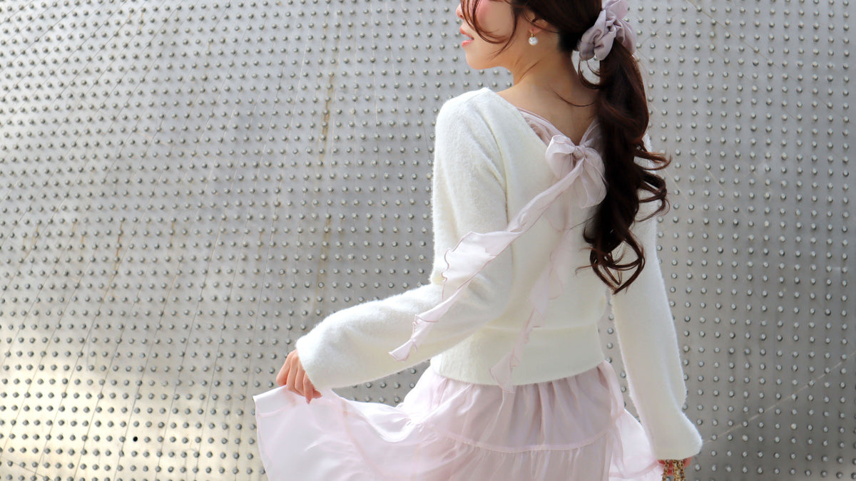 < M A D E > Ribbon Waves Marsh Top