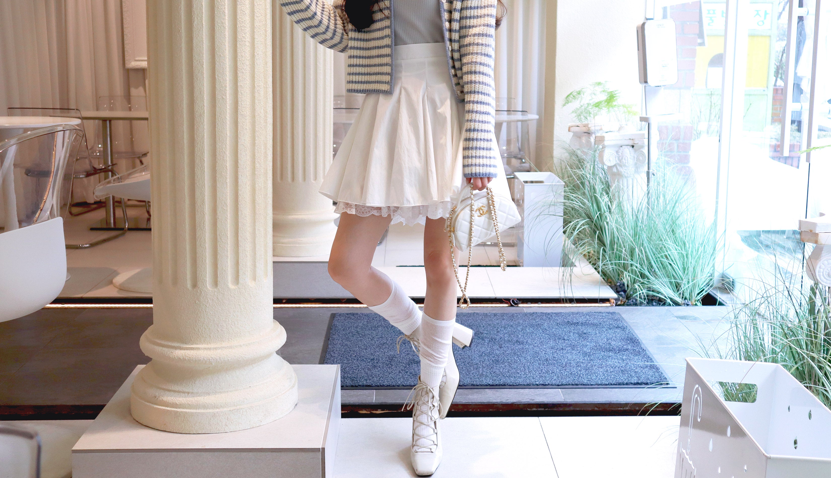 【短時間1回着用】CFCL HYPHA MINI SKIRT ふんわり体型カバー HYPHA MINI SKIRT