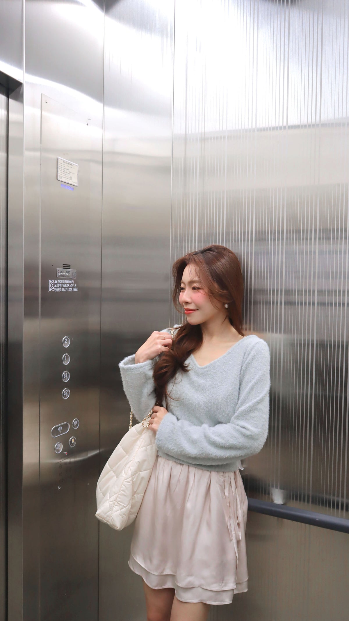 < M A D E > Ribbon Waves Marsh Top