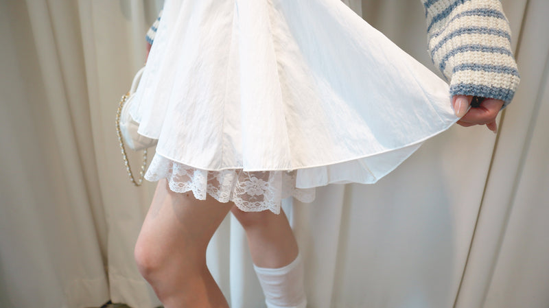 Bubble Foam Mini Skirt