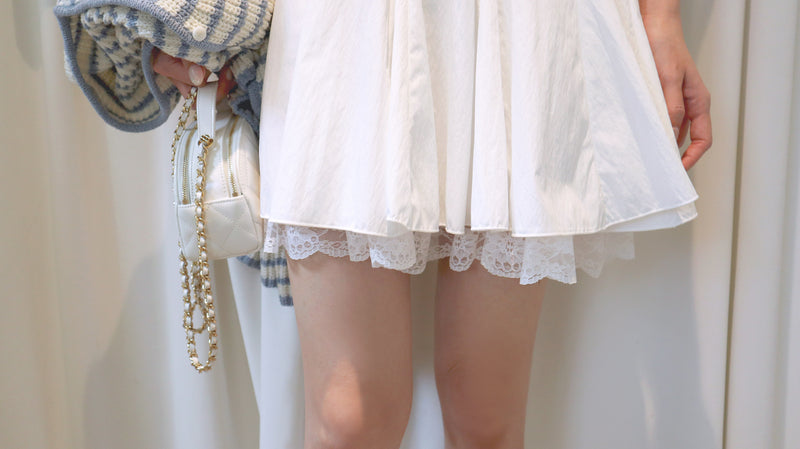 Bubble Foam Mini Skirt