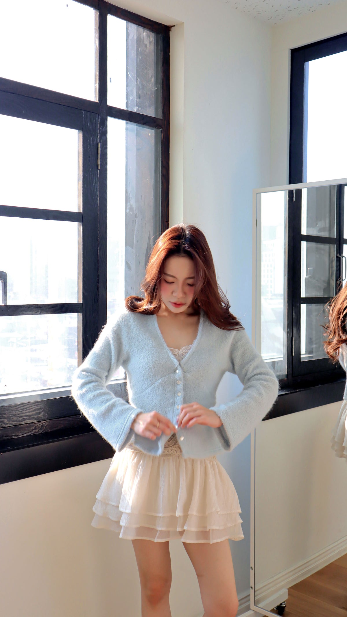 < M A D E > Fruity Hue Fluffy Top