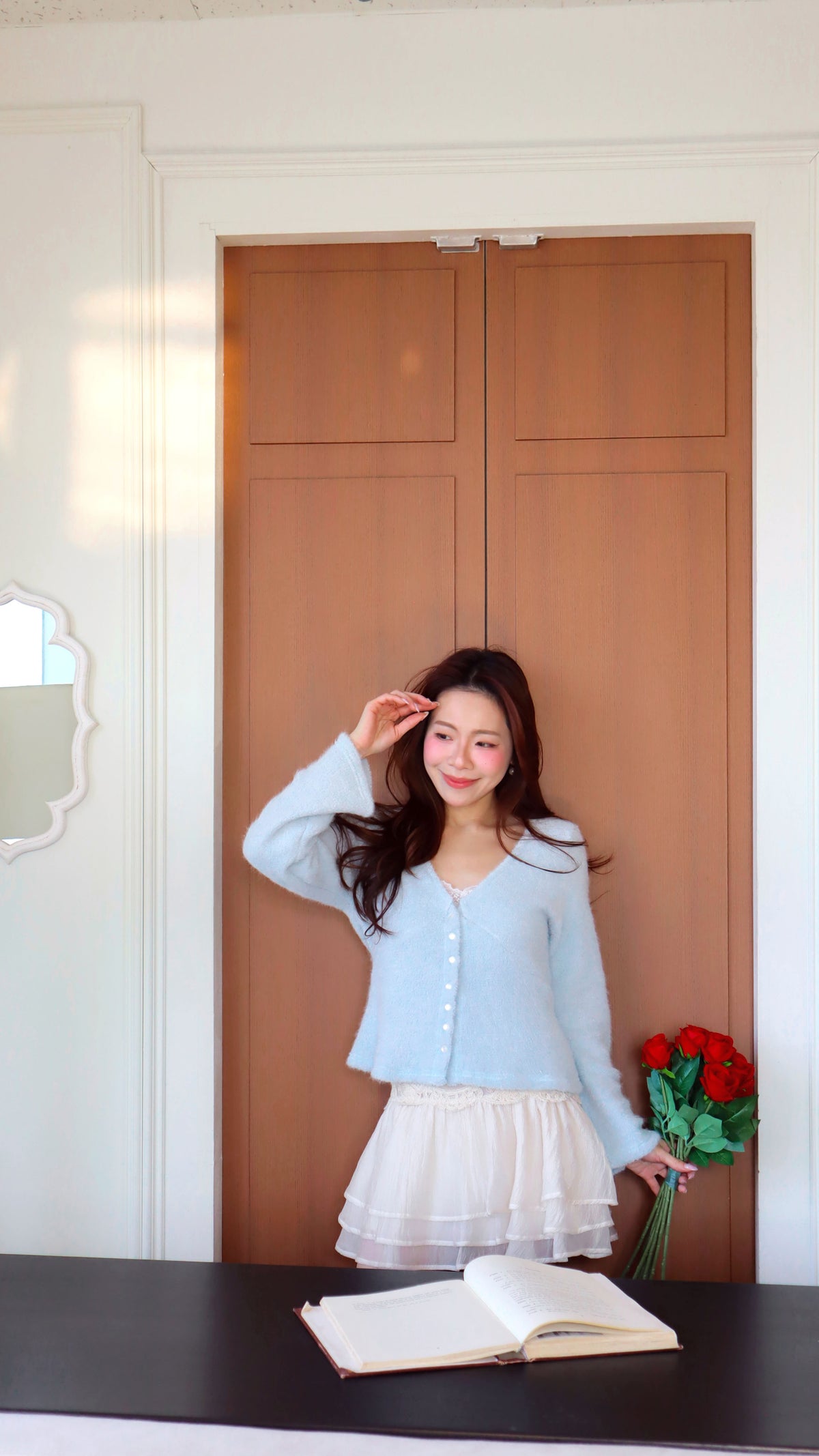 < M A D E > Fruity Hue Fluffy Top