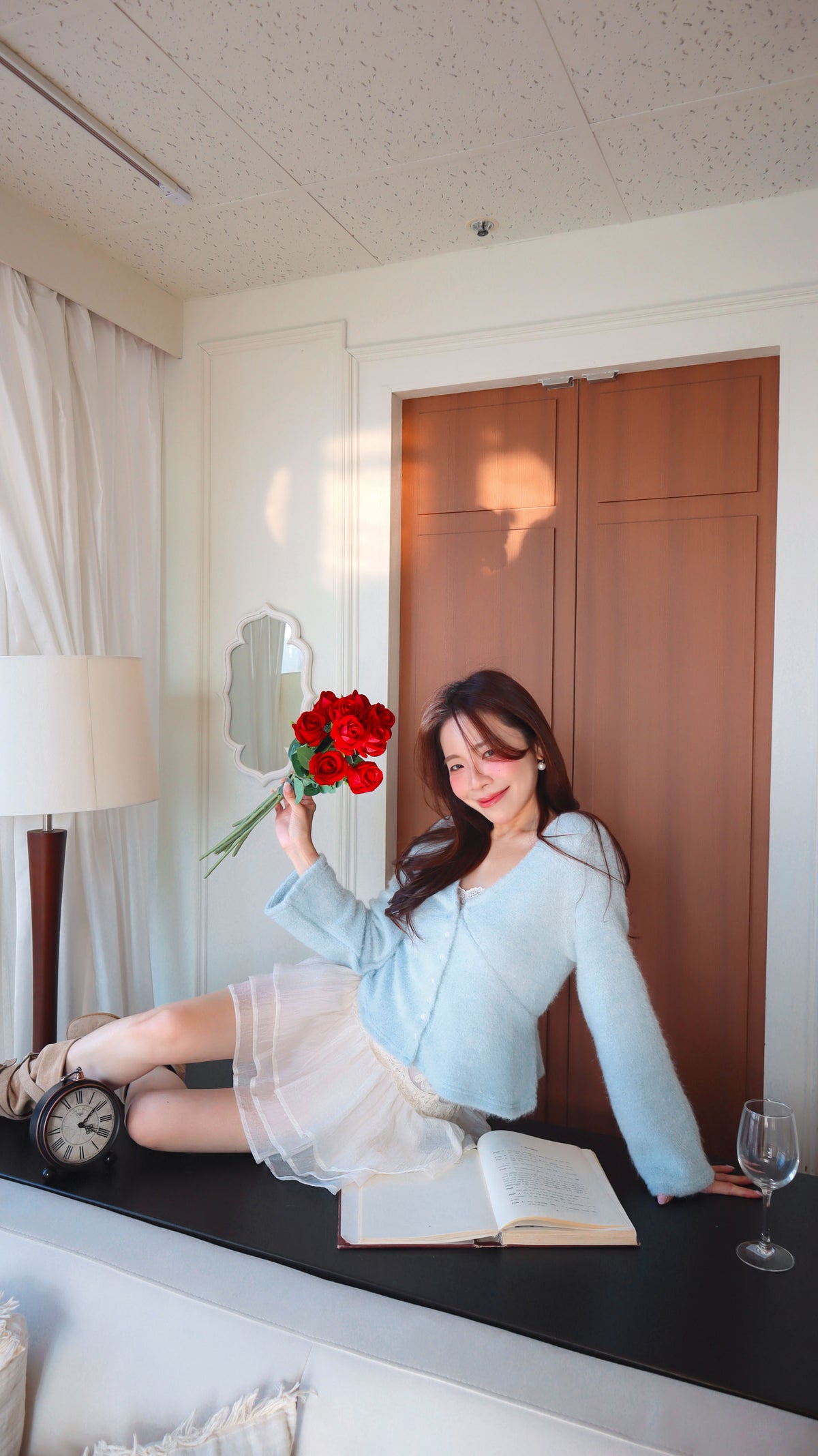 < M A D E > Fruity Hue Fluffy Top