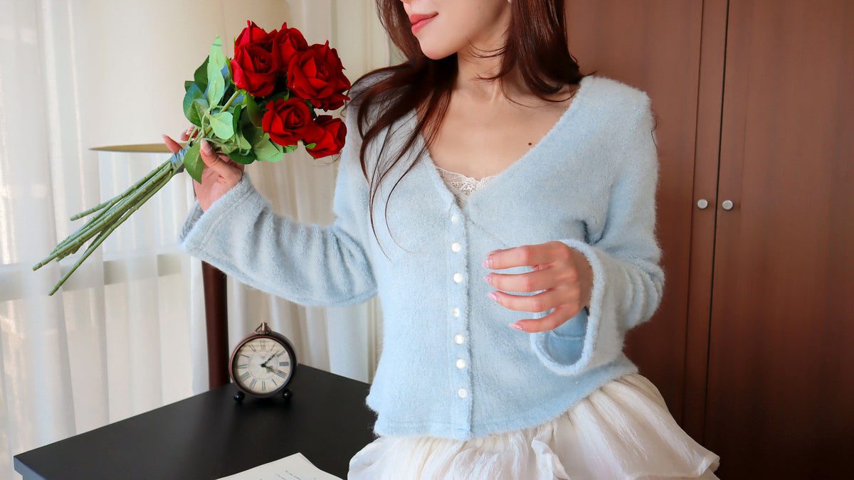 < M A D E > Fruity Hue Fluffy Top