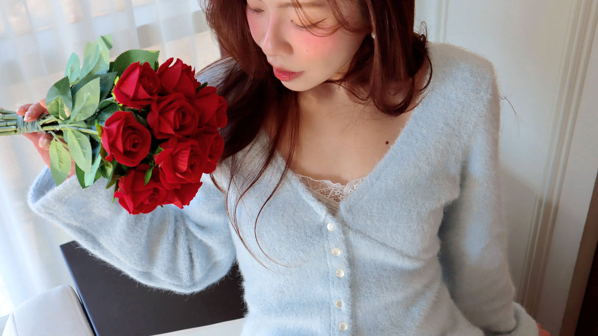 < M A D E > Fruity Hue Fluffy Top