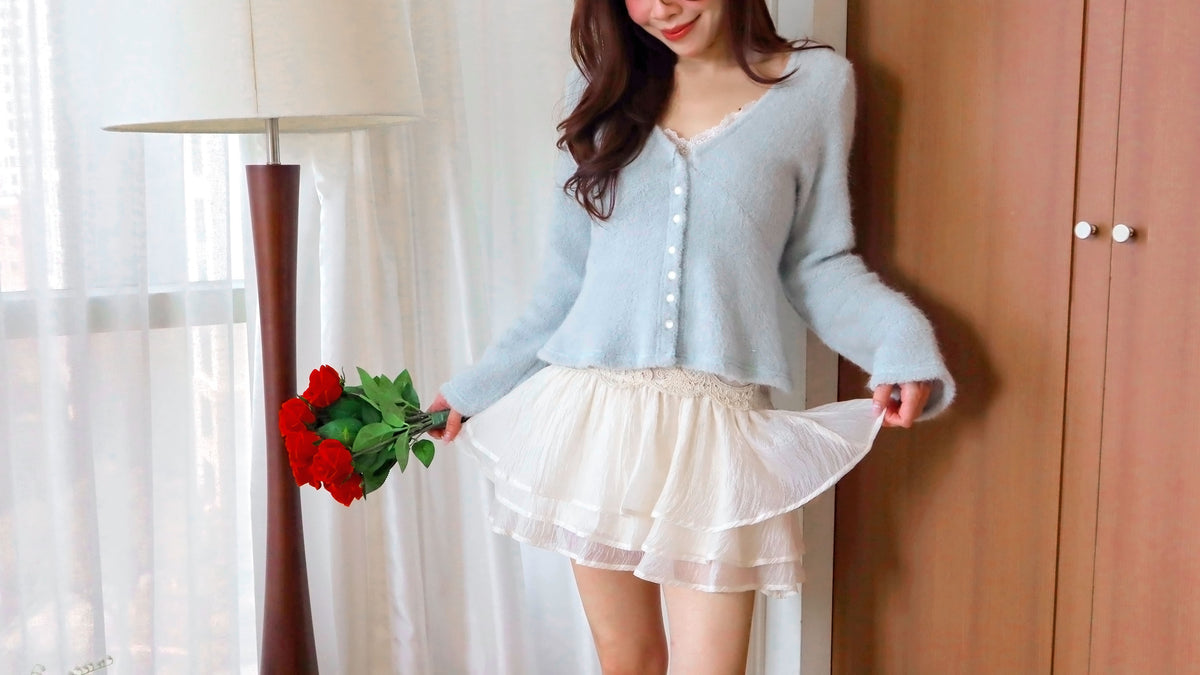 < M A D E > Fruity Hue Fluffy Top