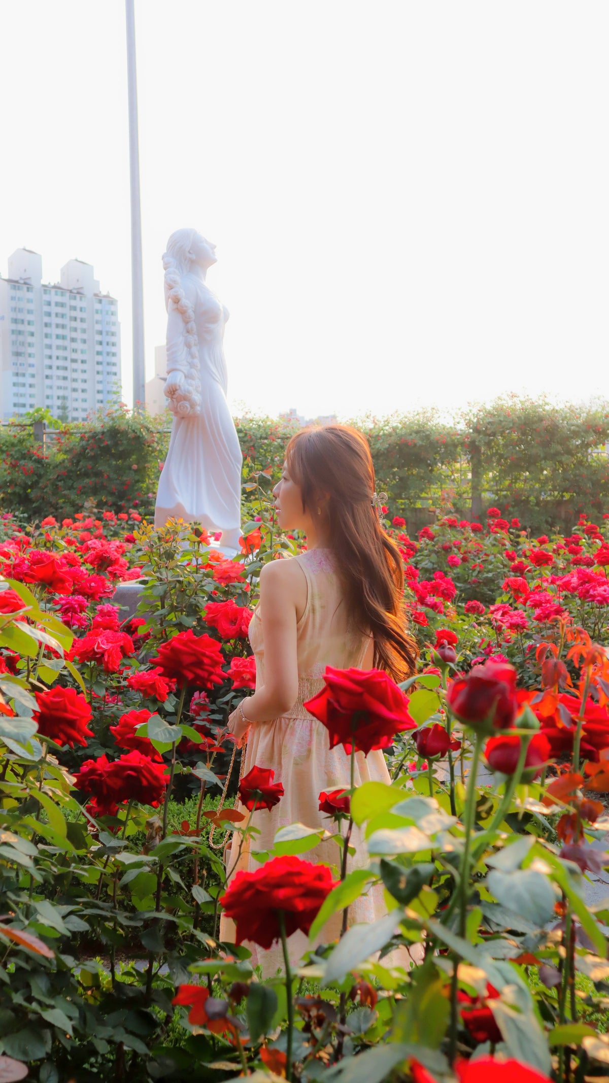 < M A D E > The Hydrangea Garden Dress