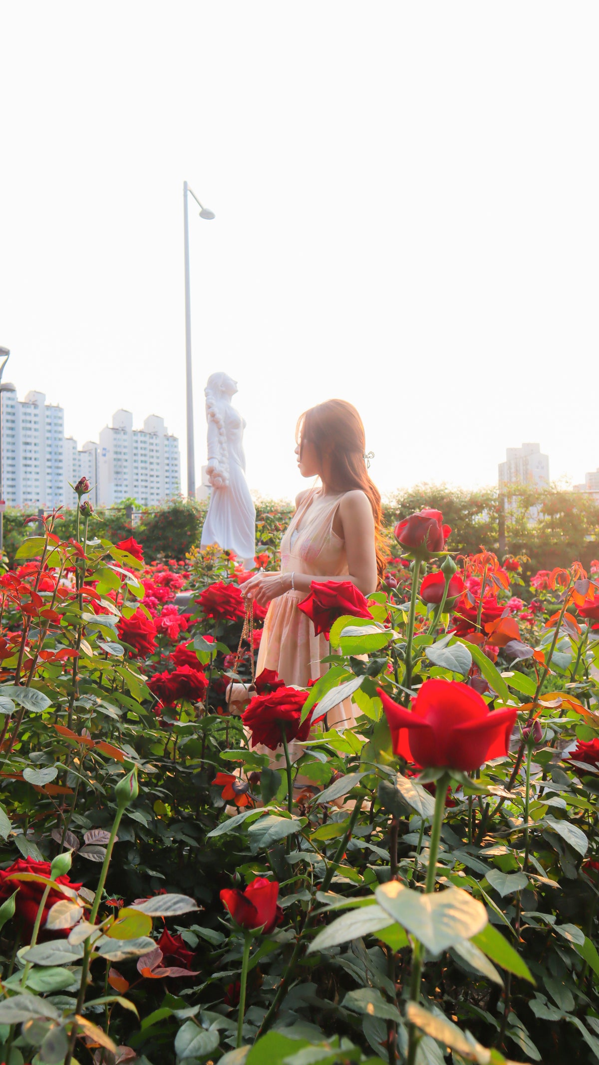 < M A D E > The Hydrangea Garden Dress