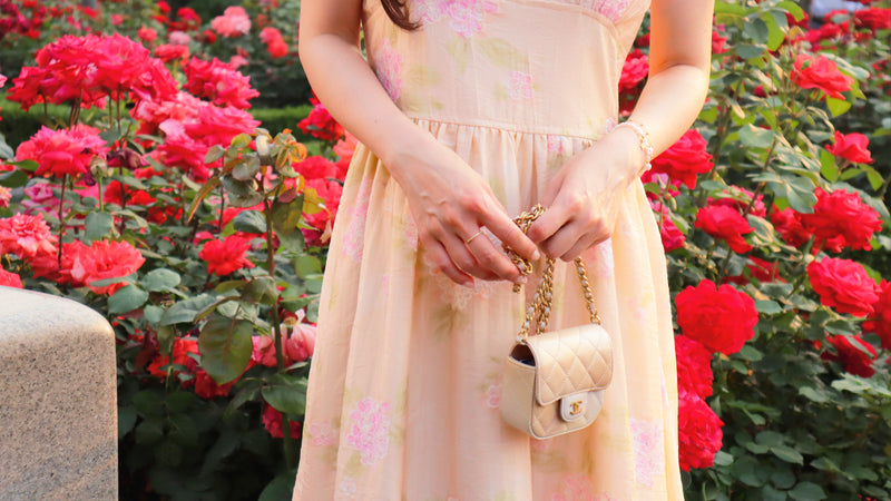 < M A D E > The Hydrangea Garden Dress
