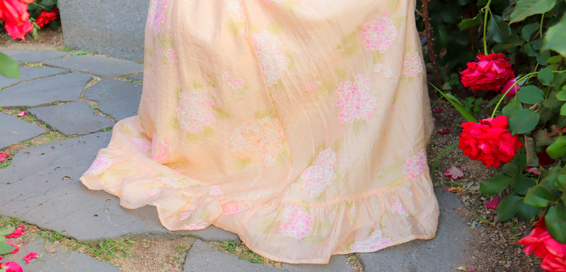 < M A D E > The Hydrangea Garden Dress