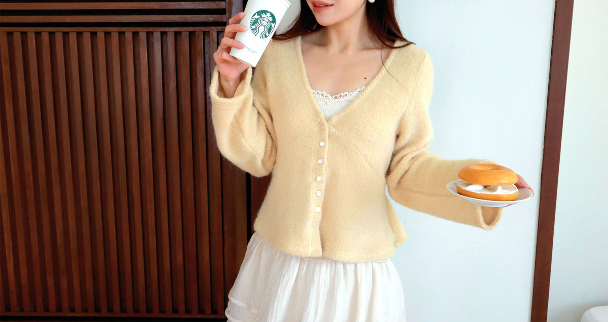 < M A D E > Fruity Hue Fluffy Top