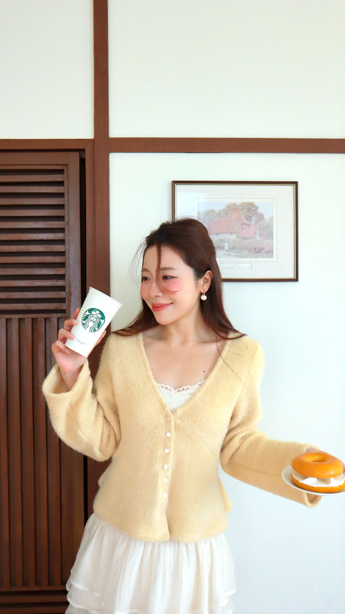 < M A D E > Fruity Hue Fluffy Top