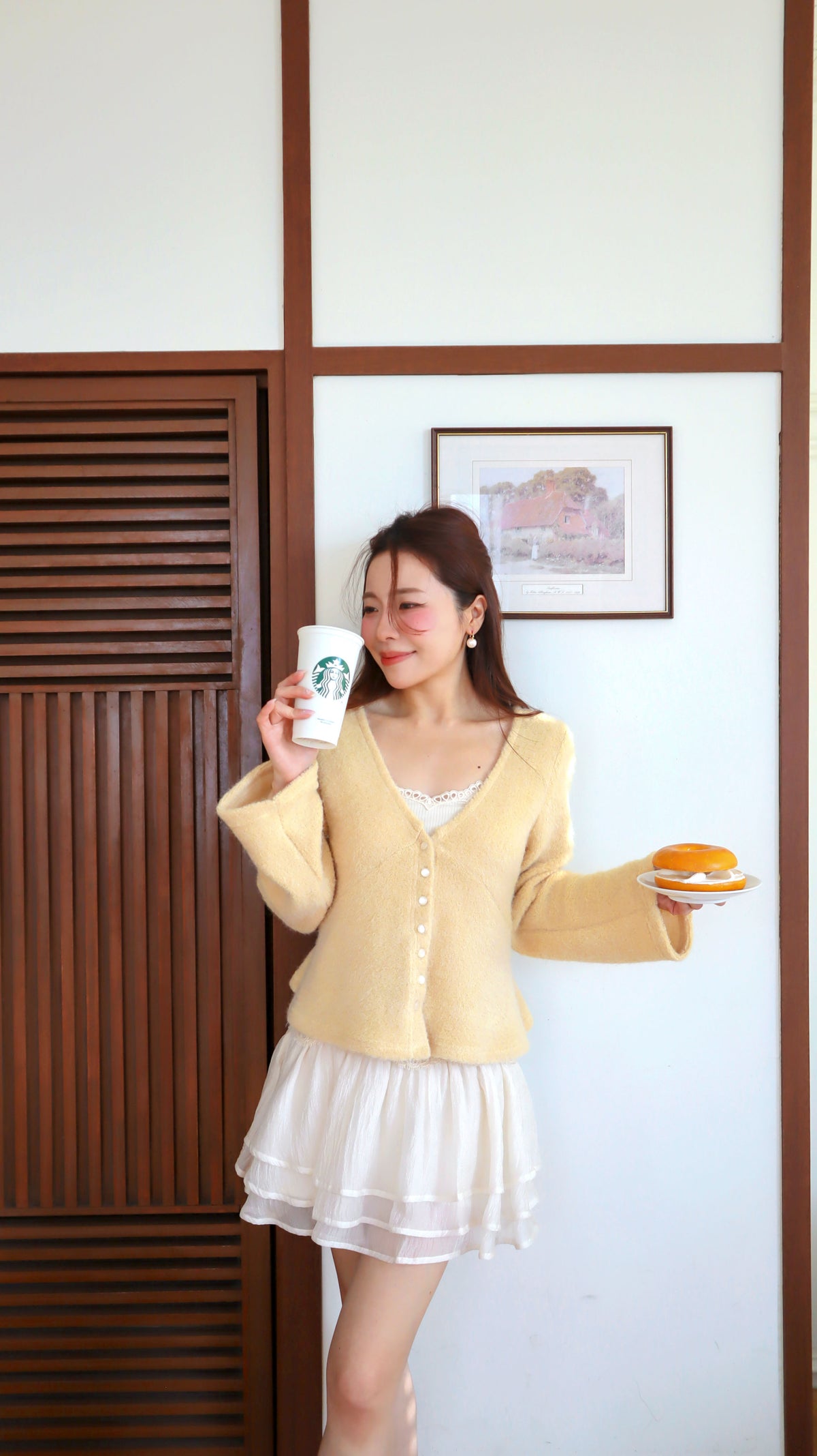 < M A D E > Fruity Hue Fluffy Top