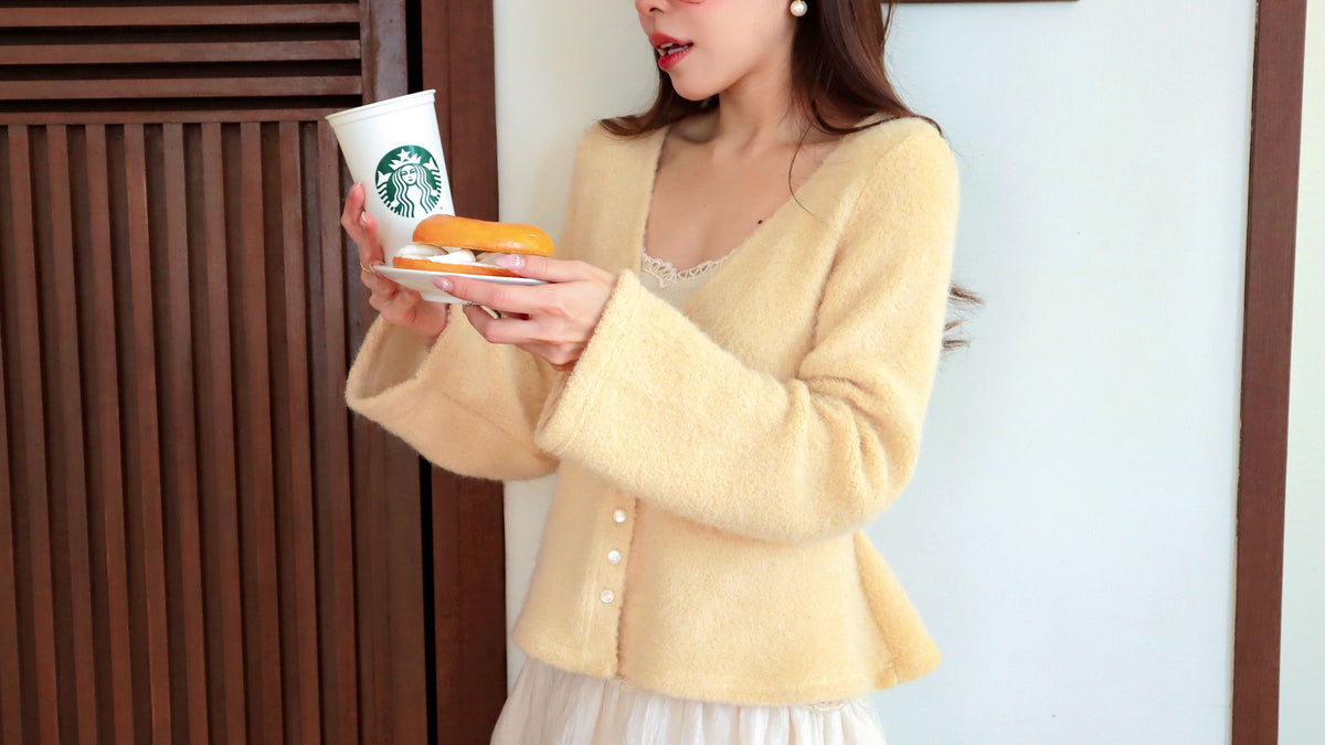 < M A D E > Fruity Hue Fluffy Top