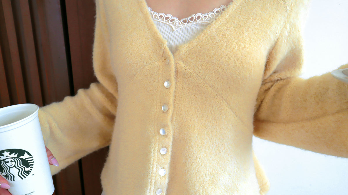 < M A D E > Fruity Hue Fluffy Top