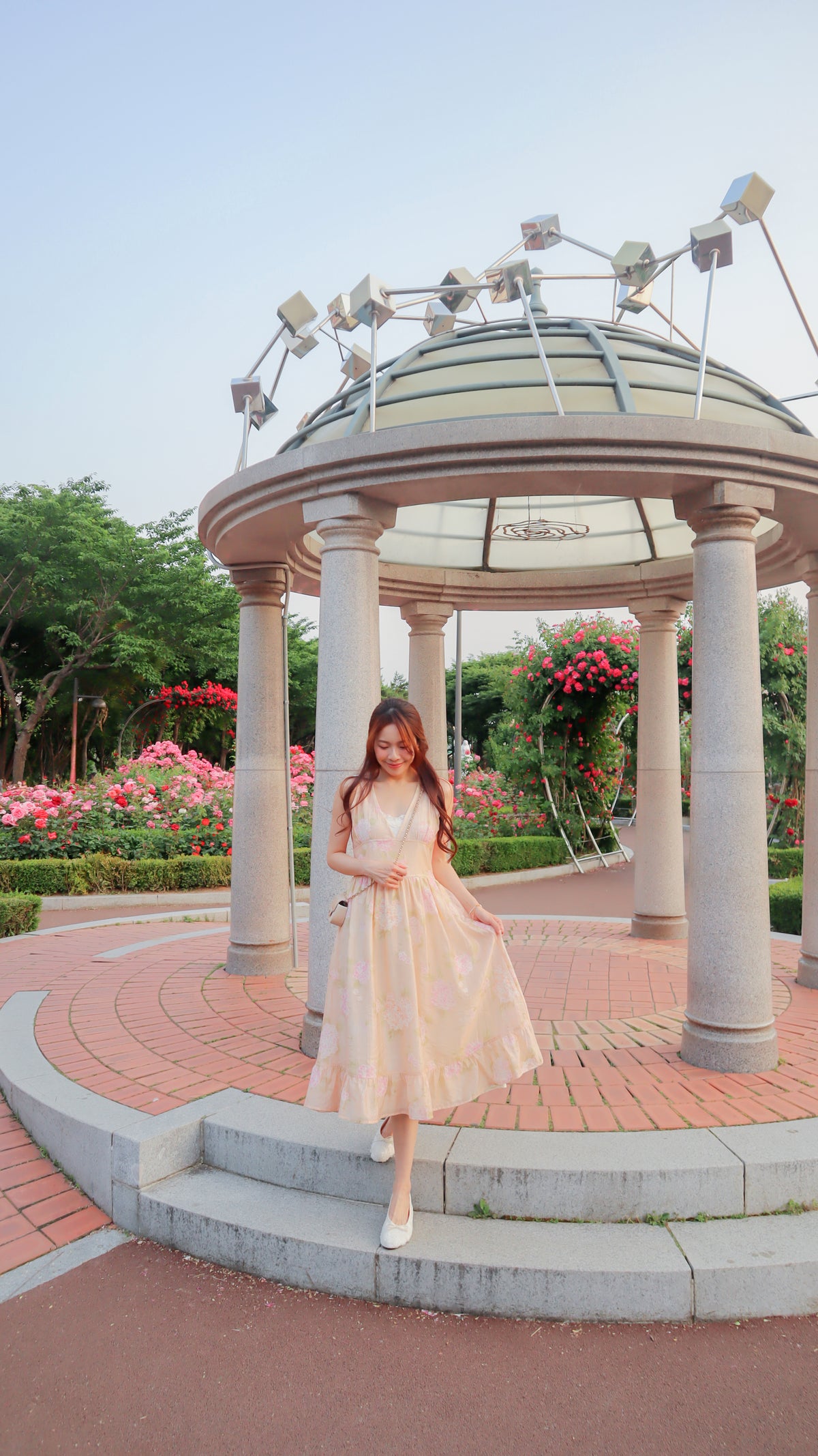 < M A D E > The Hydrangea Garden Dress