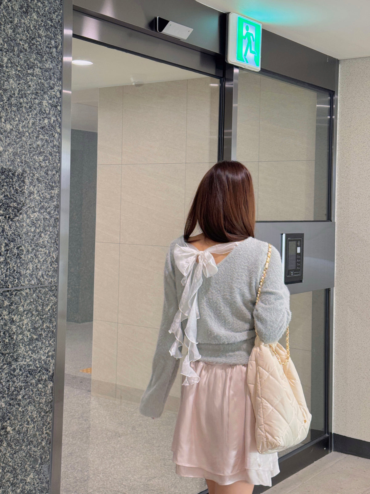 < M A D E > Ribbon Waves Marsh Top