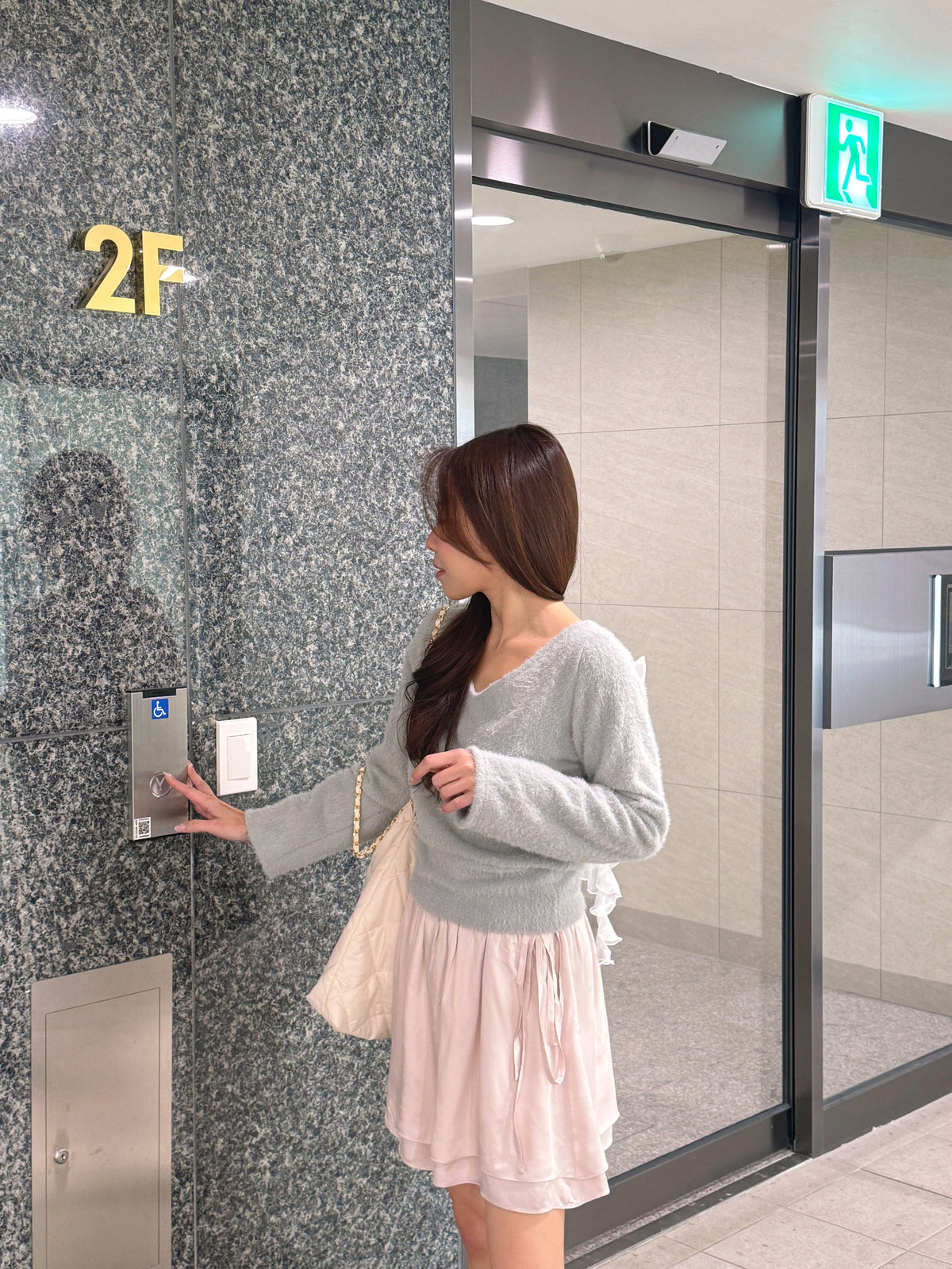 < M A D E > Ribbon Waves Marsh Top