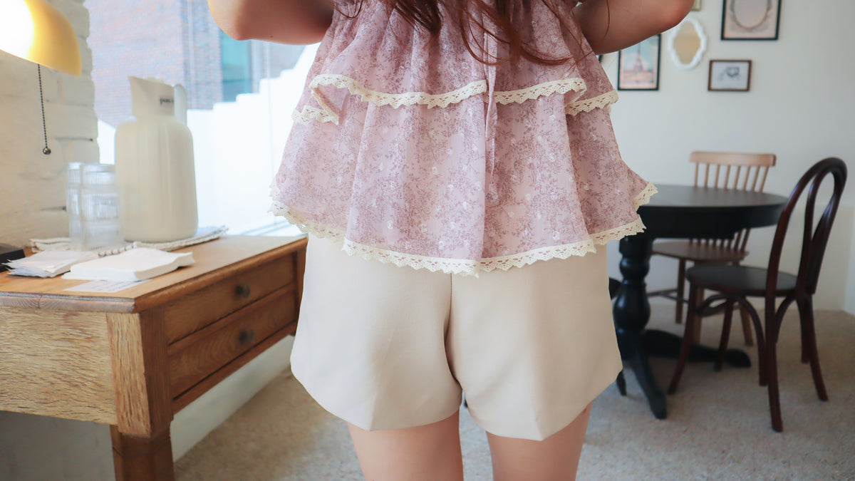 < M A D E > The Plum Evening Top