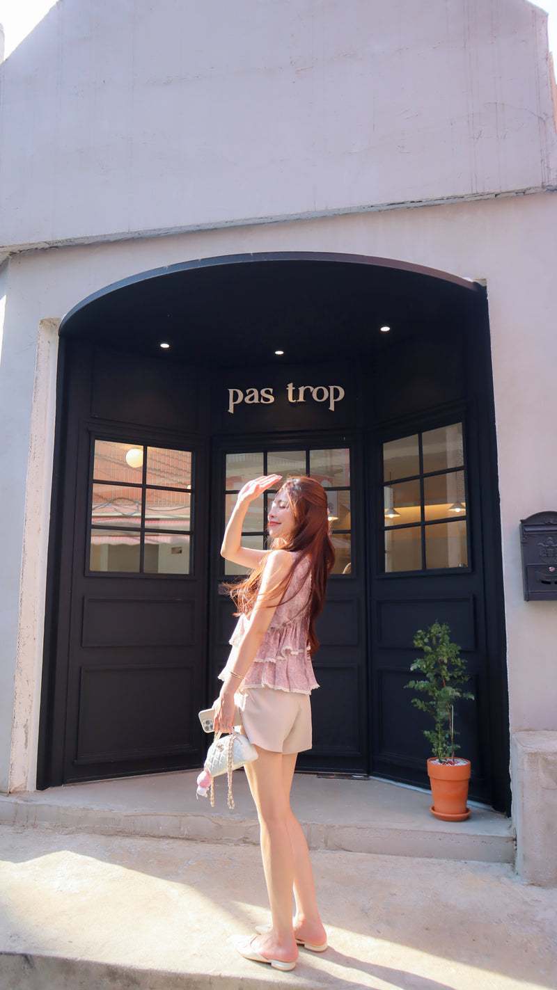 < M A D E > The Plum Evening Top