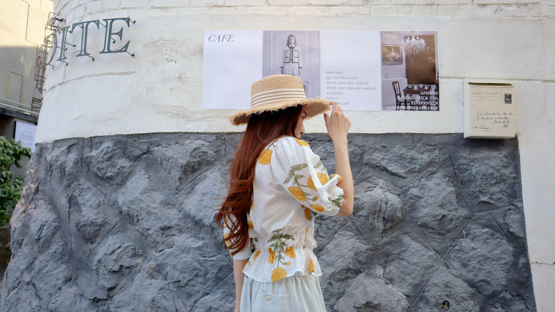 Tropical Island Cotton Blouse
