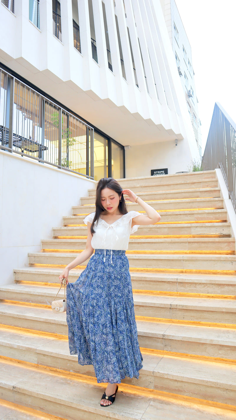 < M A D E > Morning Sailor Sheer Blouse