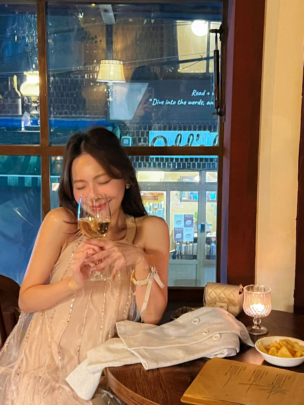 < M A D E > Rose Feather Cocktail Dress