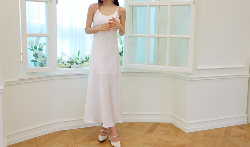 Pure Me Satin Long Dress