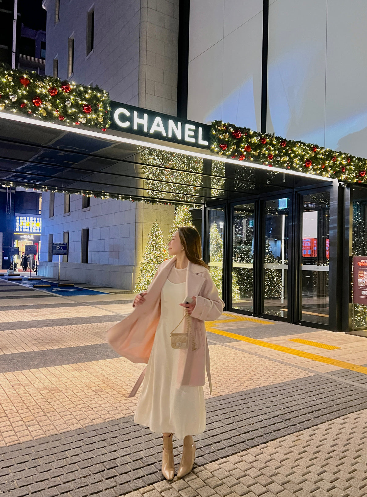 < M A D E > Sugar Blush Woollen Midi Coat